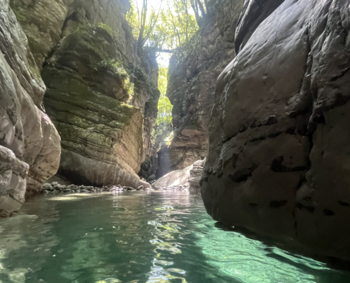 Ania creek, Garfagnana, Tuscany, Italy
